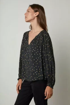 Velvet By Graham & Spencer KRISTA BOHO TOP