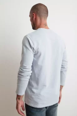 Velvet By Graham & Spencer Mens PETE MICRO TERRY TEE