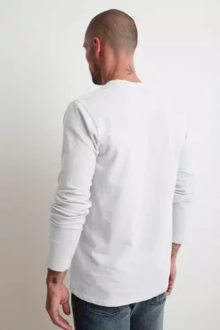 Velvet By Graham & Spencer Mens PETE MICRO TERRY TEE