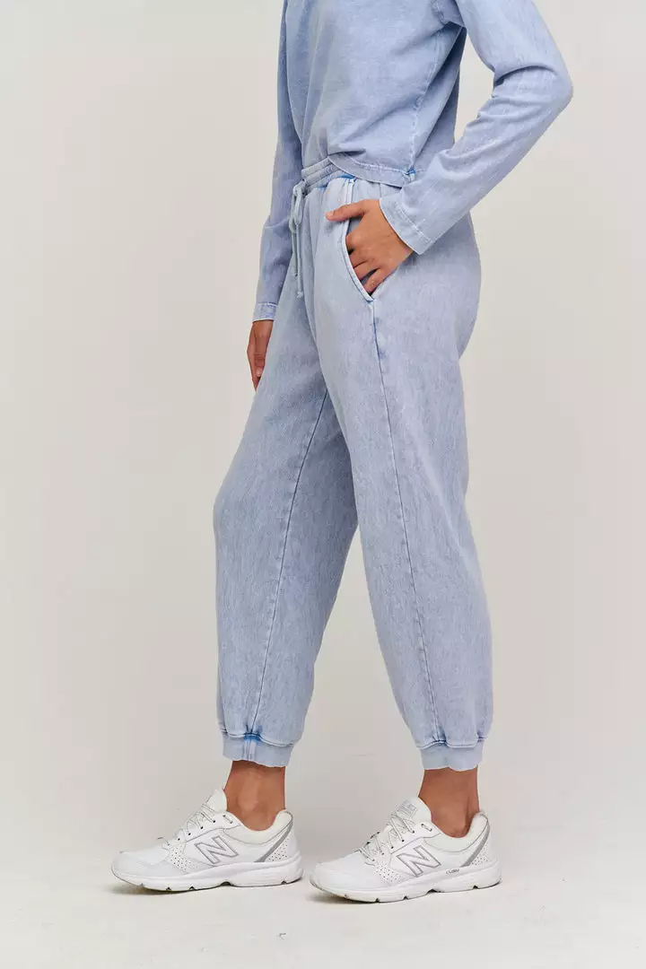 Velvet By Graham & Spencer CYNTHIA MINERAL FLEECE SWEATPANT Womens 2 Velvet By Graham & Spencer CYNTHIA MINERAL FLEECE SWEATPANT Womens