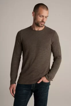 Velvet By Graham & Spencer RAYMON MOCK TWIST JERSEY KNIT TOP