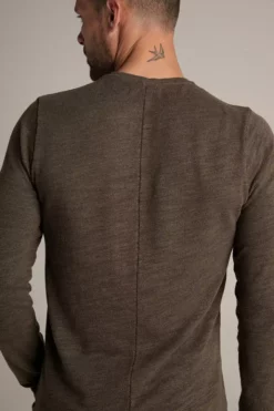 Velvet By Graham & Spencer RAYMON MOCK TWIST JERSEY KNIT TOP