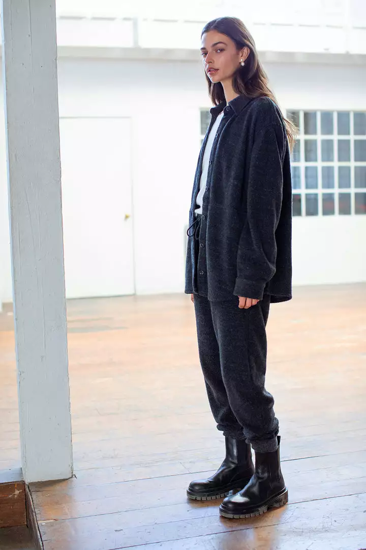 Velvet By Graham & Spencer Womens TABBY SHERPA FLEECE PANT 2 Velvet By Graham & Spencer Womens TABBY SHERPA FLEECE PANT