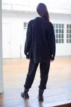 Velvet By Graham & Spencer OAKLEY SHERPA FLEECE SHACKET