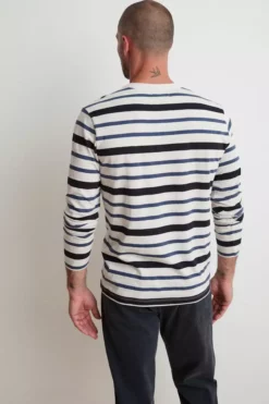 Velvet By Graham & Spencer OSCAR OMBRE JERSEY HENLEY 5 Velvet By Graham & Spencer OSCAR OMBRE JERSEY HENLEY