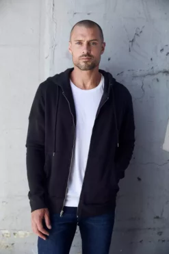 Velvet By Graham & Spencer DARIUS ZIP-UP HOODIE Mens