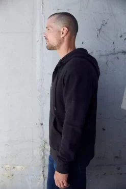 Velvet By Graham & Spencer DARIUS ZIP-UP HOODIE Mens