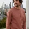 Velvet By Graham & Spencer ROMAN CREW NECK SWEATSHIRT Mens