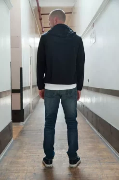 Velvet By Graham & Spencer DAMON ZIP UP HOODIE JACKET