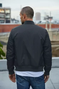 Velvet By Graham & Spencer Mens DOUGAL BOMBER JACKET