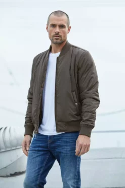 Velvet By Graham & Spencer Mens DOUGAL BOMBER JACKET