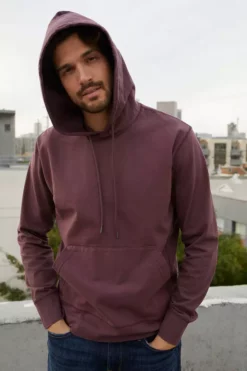 Velvet By Graham & Spencer Mens BARTH PULLOVER HOODIE