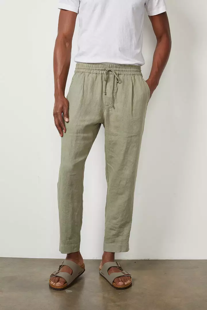 Velvet By Graham & Spencer Mens BOYD LINEN PANT 2 Velvet By Graham & Spencer Mens BOYD LINEN PANT