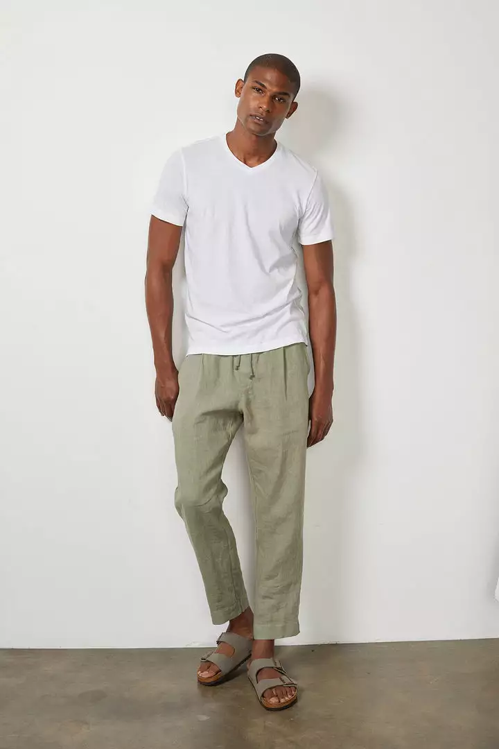 Velvet By Graham & Spencer Mens BOYD LINEN PANT 5 Velvet By Graham & Spencer Mens BOYD LINEN PANT