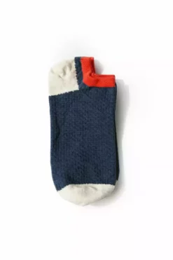 Accessories PIN-TUCK FOOTIE SOCK BY LITTLE RIVER SOCK MILL