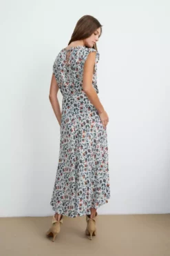 Velvet By Graham & Spencer Womens ROSETTA PRINTED BLOUSE