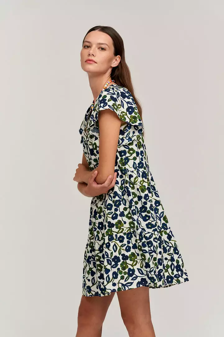 Velvet By Graham & Spencer Womens IVY PRINTED COTTON CAMBRIC DRESS 3 Velvet By Graham & Spencer Womens IVY PRINTED COTTON CAMBRIC DRESS