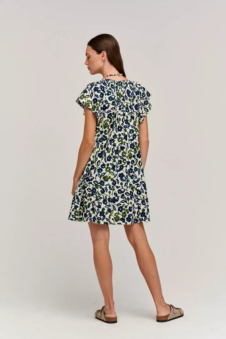 Velvet By Graham & Spencer Womens IVY PRINTED COTTON CAMBRIC DRESS 4 Velvet By Graham & Spencer Womens IVY PRINTED COTTON CAMBRIC DRESS