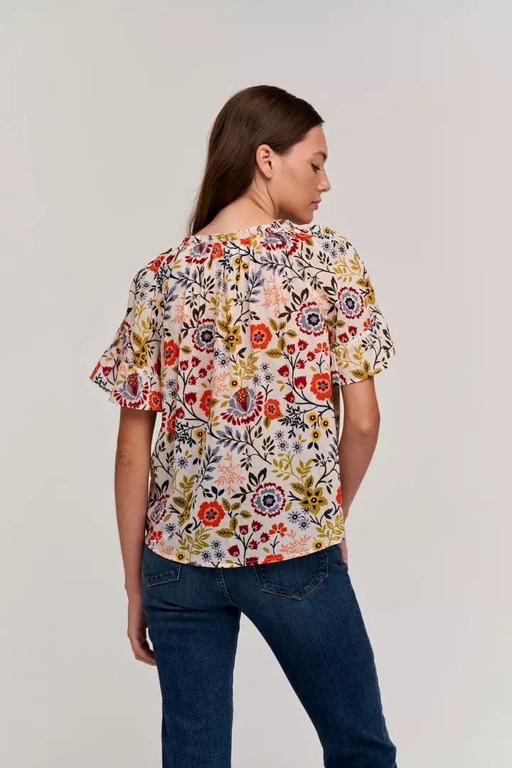 Velvet By Graham & Spencer LUCY PRINTED TOP Womens 3 Velvet By Graham & Spencer LUCY PRINTED TOP Womens