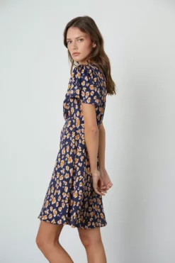 Velvet By Graham & Spencer DREW CHEETAH PRINT DRESS Womens