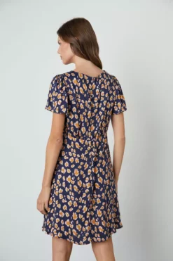 Velvet By Graham & Spencer DREW CHEETAH PRINT DRESS Womens