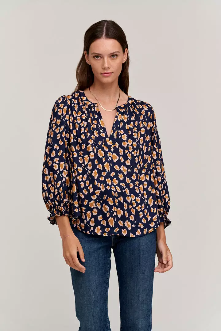 Velvet By Graham & Spencer KACY PRINTED BLOUSE 1 Velvet By Graham & Spencer KACY PRINTED BLOUSE