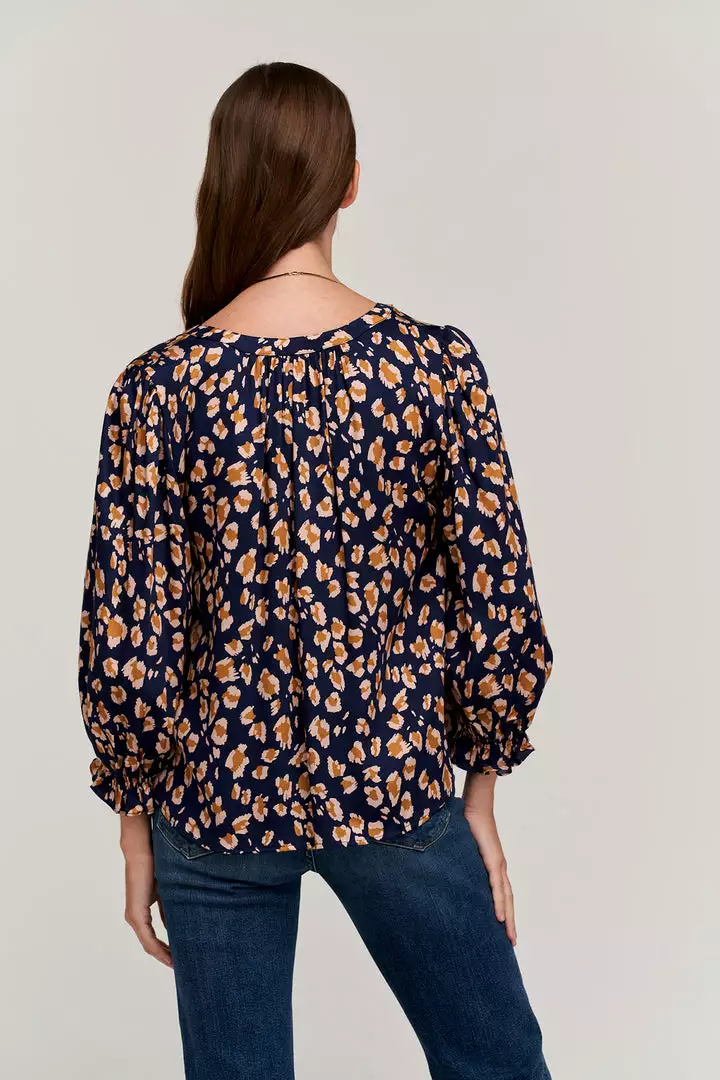 Velvet By Graham & Spencer KACY PRINTED BLOUSE 3 Velvet By Graham & Spencer KACY PRINTED BLOUSE
