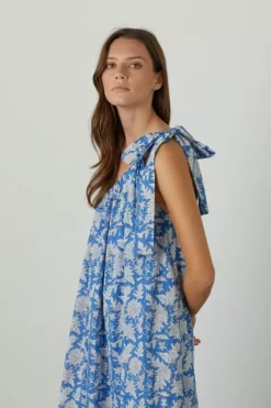 Velvet By Graham & Spencer JOANNA ONE SHOULDER PRINTED MAXI DRESS Womens