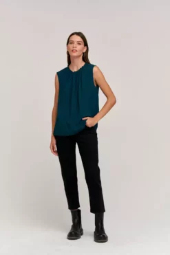 Velvet By Graham & Spencer WENNA SLEEVELESS BLOUSE
