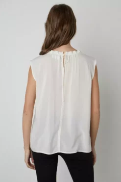 Velvet By Graham & Spencer WENNA SLEEVELESS BLOUSE