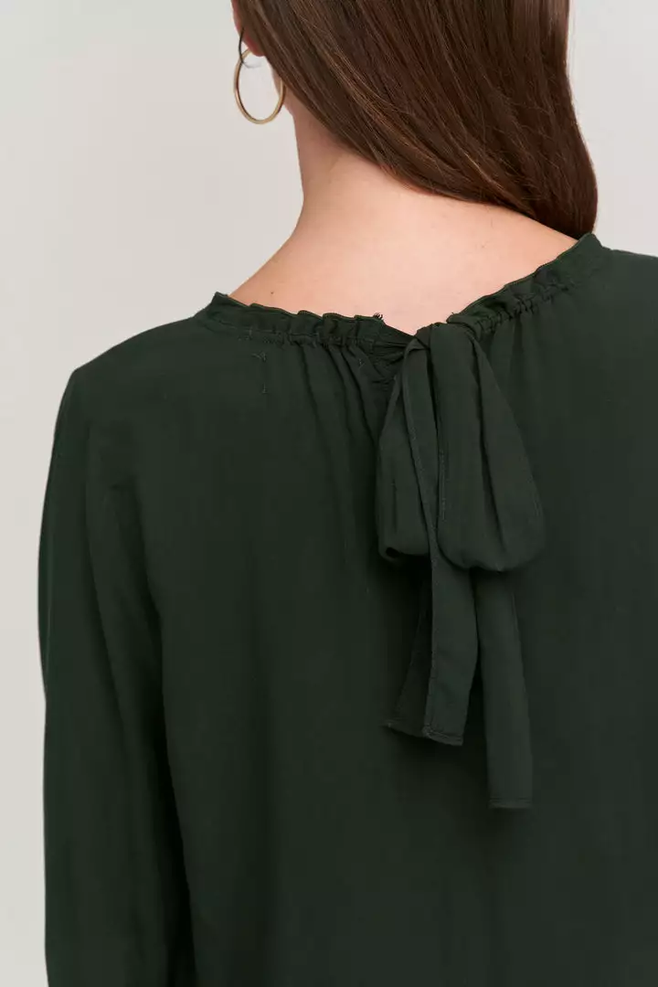 Velvet By Graham & Spencer Womens GINGER CHALLIS NECK TIE TOP 7 Velvet By Graham & Spencer Womens GINGER CHALLIS NECK TIE TOP