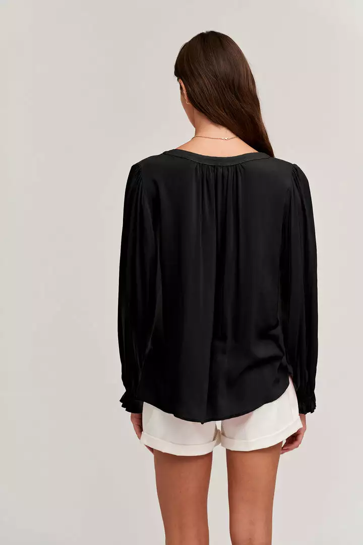 Velvet By Graham & Spencer JOLENE V-NECK BLOUSE Womens 12 Velvet By Graham & Spencer JOLENE V-NECK BLOUSE Womens