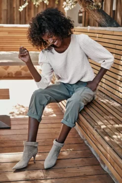 Velvet By Graham & Spencer Womens DREW VINTAGE CANVAS PANT