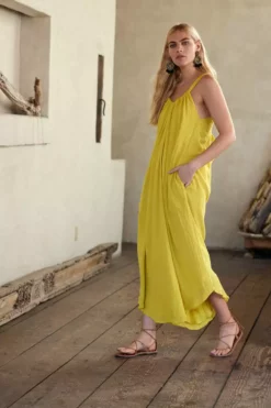 Velvet By Graham & Spencer Womens REESE COTTON GAUZE DRESS