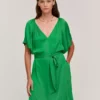 Velvet By Graham & Spencer SUZANNA SATIN VISCOSE DRESS