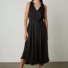Velvet By Graham & Spencer TALA MIDI DRESS Womens