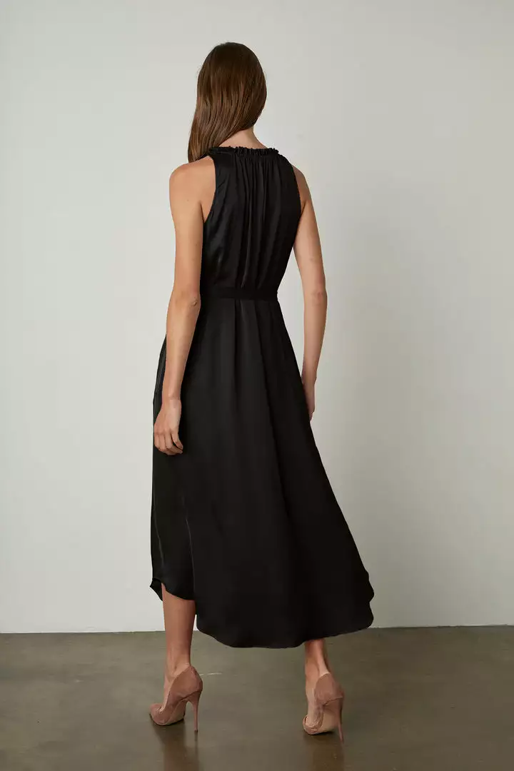 Velvet By Graham & Spencer TALA MIDI DRESS Womens 2 Velvet By Graham & Spencer TALA MIDI DRESS Womens