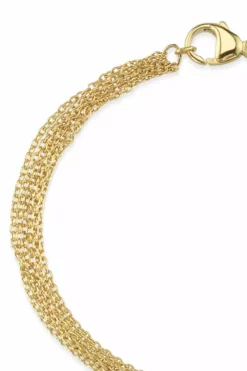 Sloan Studio Accessories SEVEN STRAND BRACELET IN GOLD BY SLOAN