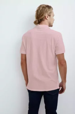 Velvet By Graham & Spencer Mens RANDALL COTTON SLUB POLO