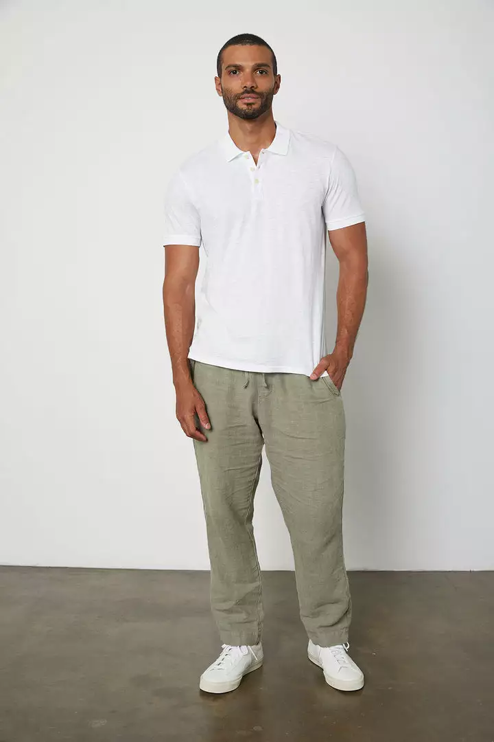 Velvet By Graham & Spencer Mens VANN LINEN PANT 6 Velvet By Graham & Spencer Mens VANN LINEN PANT