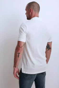 Velvet By Graham & Spencer RANDALL COTTON SLUB POLO Mens 35 Velvet By Graham & Spencer RANDALL COTTON SLUB POLO Mens