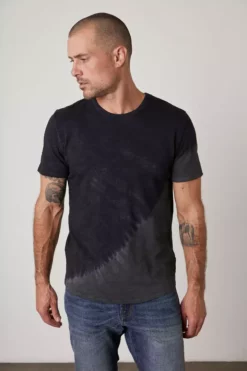 Velvet By Graham & Spencer Mens FABIAN SLUB TIE DYE TEE