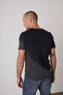 Velvet By Graham & Spencer Mens FABIAN SLUB TIE DYE TEE