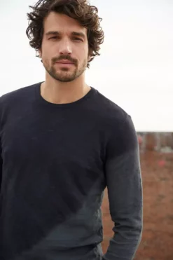 Velvet By Graham & Spencer JOHANN SLUB TIE DYE TEE Mens