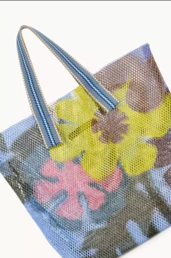 SMALL FLORAL PRINT MESH TOTE BY EPICE Womens