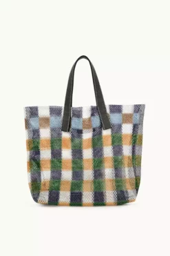 SMALL GINGHAM MESH TOTE BY EPICE Womens