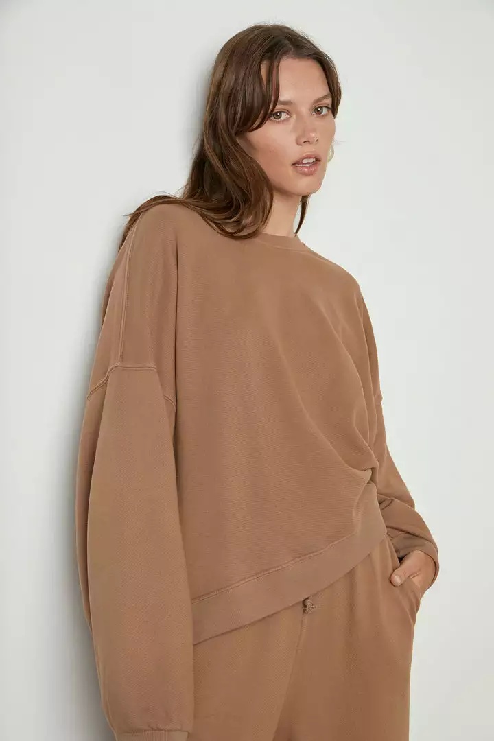Velvet By Graham & Spencer MARGOT OVERSIZED SWEATSHIRT 1 Velvet By Graham & Spencer MARGOT OVERSIZED SWEATSHIRT