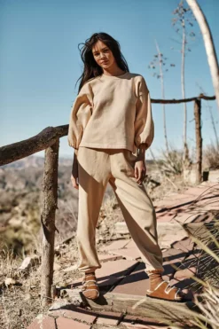 Velvet By Graham & Spencer DEBRA FLEECE JOGGER