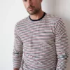 Velvet By Graham & Spencer Mens DESMOND STRIPED TEE