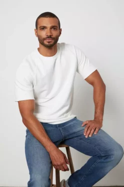 Velvet By Graham & Spencer KEYON FRENCH TERRY SWEATSHIRT Mens